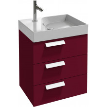 Тумба с раковиной Jacob Delafon Rythmik EB1307-R3/EXQ112-Z-00 60 малиновый лак