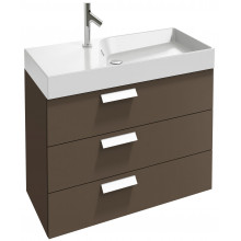 Тумба с раковиной Jacob Delafon Rythmik EB1309-G80/EXO112-00 80 светло-коричневый лак