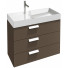 Тумба с раковиной Jacob Delafon Rythmik EB1309-G80/EXO112-00 80 светло-коричневый лак