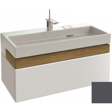 Тумба с раковиной Jacob Delafon Terrace EB1187-M50-M50/EXC112-00 100 голубой шторм матовый