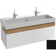Тумба с раковиной Jacob Delafon Terrace EB1188-M61/EXB112-00 120 черный матовый