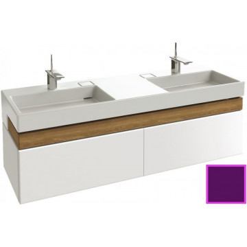 Тумба с раковиной Jacob Delafon Terrace EB1189-F26/EXA112-00 150 сливовый лак