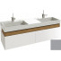 Тумба с раковиной Jacob Delafon Terrace EB1189-G1G/EXA112-00 150 пепельный глянцевый