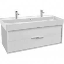 Тумба с раковиной Jacob Delafon Vivienne EB1669-J5-J5/EXBK112-00 120 белый глянец