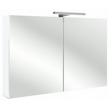 Зеркальный шкаф Jacob Delafon EB787RU-N18 105 с подсветкой белый блестящий