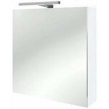Зеркальный шкаф Jacob Delafon EB795GRU-G1C 60 с подсветкой левый, белый блестящий лак