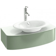 Тумба с раковиной Jacob Delafon Presquile EB1106-M47/E4439-00 83 матовый оливковый