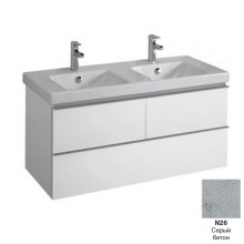 Тумба с раковиной Jacob Delafon Odeon Up EB892-N26/E4730-00 120 серый бетон