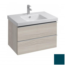 Тумба с раковиной Jacob Delafon Odeon Up EB895-M85/E4796-00 80 сине-зеленый