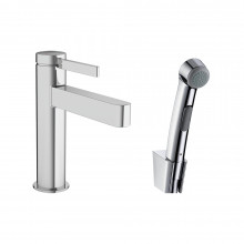 Смеситель для раковины Hansgrohe Finoris 110 с гигиеническим душем 76210000