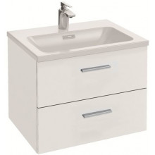 Тумба с раковиной Jacob Delafon Vox EB2080-R4-N18/EXAF112-Z-00 60 белый глянец