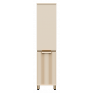Шкаф-пенал Brevita Enfida 40 ENF-05040-030БкP правый бежевый с бельевой корзиной