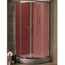 Душевой уголок Radaway Premium Plus A 30403-01-08N 90х90 хром/коричневое