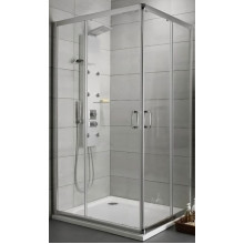 Душевой уголок Radaway Premium Plus D 30434-01-01N 100х80 хром/прозрачное