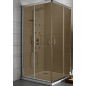 Душевой уголок Radaway Premium Plus D 30435-01-08N 120х80 хром/коричневое