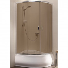 Душевой уголок Radaway Premium Plus E 30483-01-08N 120х90 хром/коричневое
