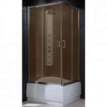 Душевой уголок Radaway Premium Plus C 30461-01-08N 80х80 хром/коричневое