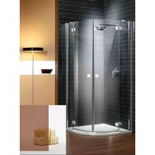 Душевой уголок Radaway Almatea PDD 30512-01-08N 80х80 хром/коричневое