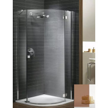 Душевой уголок Radaway Almatea PDJ 30702-01-08N R 90х90 хром/коричневое