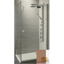 Душевой уголок Radaway Almatea KDJ 32112-01-08NR 80х80 хром/коричневое