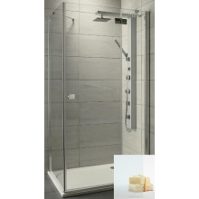 Душевой уголок Radaway Almatea KDJ 32112-01-12NR 80х80 хром/интимато