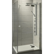 Душевой уголок Radaway Almatea KDJ 32148-01-01NR 90х80 хром/прозрачное