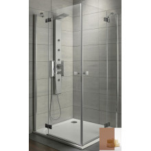 Душевой уголок Radaway Almatea KDD 32162-01-08N 80х80 хром/коричневое
