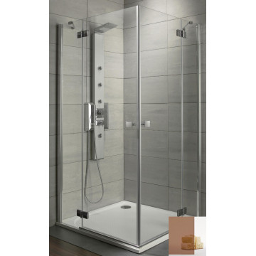Душевой уголок Radaway Almatea KDD 32152-01-08N 90х90 хром/коричневое