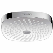 Верхний душ Hansgrohe Croma Select E 26528400 хром/белый