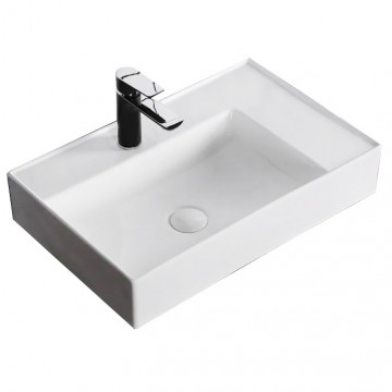 Раковина накладная Cerutti SPA CR0017 60.5x38 белый