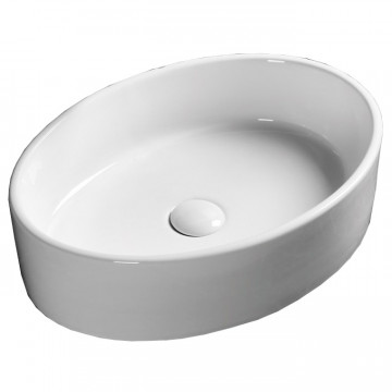 Раковина накладная Cerutti SPA CR7016 50x35.5 белый
