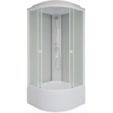 Душевая кабина Niagara Promo P100/40/MT 100x100 белый/матовый