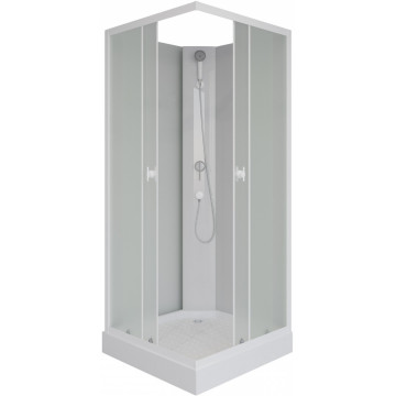 Душевая кабина Niagara Promo P90/13Q/MT/BK 90x90 белый/матовый
