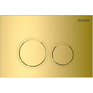 Клавиша смыва Grossman Galaxy 700.K31.01.300.300 глянцевое золото