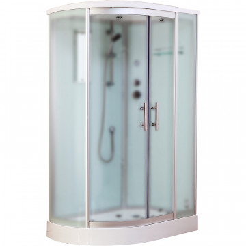 Душевая кабина Timo Standart Т-6602 Silver R Fabric 120x85