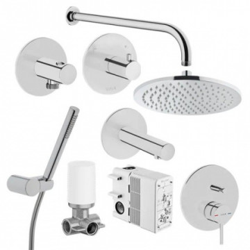 Душевая система Vitra Origin A49286EXP хром