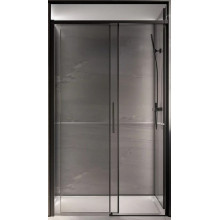 Душевая дверь Veconi Premium Trento PTD40-B-120-01-C4 120 черный матовый/прозрачное