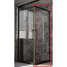 Душевая стенка Veconi Premium Trento PTC20-B-120-01-C4 120 черный матовый/прозрачное