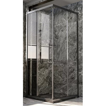 Душевой уголок Veconi Premium Trento PTC20-GR-10090-01-C4 100x90 графит/прозрачное