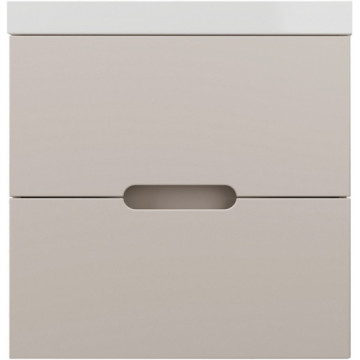 Тумба с раковиной Style Line Матис 60 ЛС-00002310/ЛС-00000721 крем