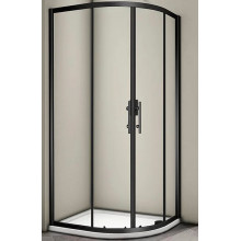 Душевой уголок Veconi Rovigo RV-07B RV07B-100-01-C3 100x100 черный/прозрачное