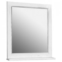 Зеркало Aquaton Жерона 85 1A158702GEM20 белое серебро 