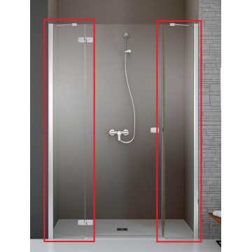 Боковая стенка Radaway Essenza/Fuenta  DWJS Walls 384090-01-01 хром/прозрачное