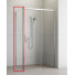 Душевая стенка Radaway Idea KDJ S1 387052-01-01L 100 левая хром/прозрачное