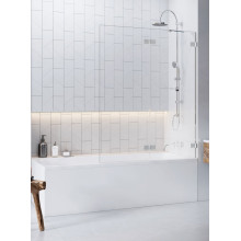 Шторка для ванной Radaway Euphoria PND II 10008100-01-01R 100R хром/прозрачное