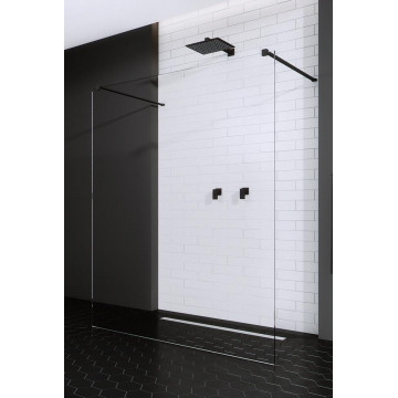 Душевая перегородка Radaway Modo Black I 388144-54-01 140 черный/прозрачное