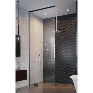 Душевая перегородка Radaway Modo XL II 389409-54-01 100-160x250-300 черный/прозрачное