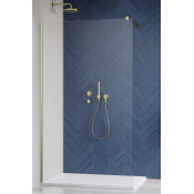Душевая перегородка Radaway Modo New Brushed Gold II 389085-99-01 85 брашированное золото/прозрачное