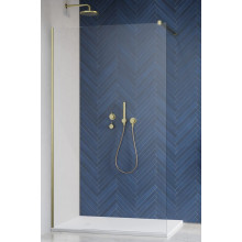 Душевая перегородка Radaway Modo New Brushed Gold II 389164-99-01 160 брашированное золото/прозрачное