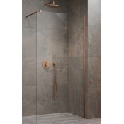 Душевая перегородка Radaway Modo New Brushed Copper II 389115-93-01 115 брашированная медь/прозрачное